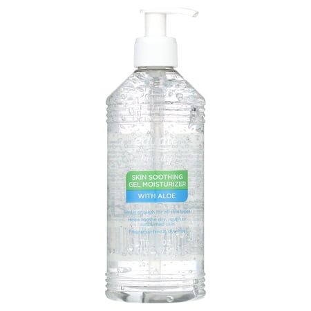 Equate Beauty Skin Soothing Gel Moisturizer with Aloe, 16 fl oz