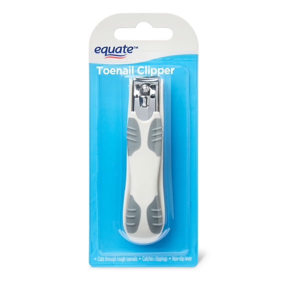 Equate Beauty Stainless Steel Non-Slip Sure Grip Toenail Clipper
