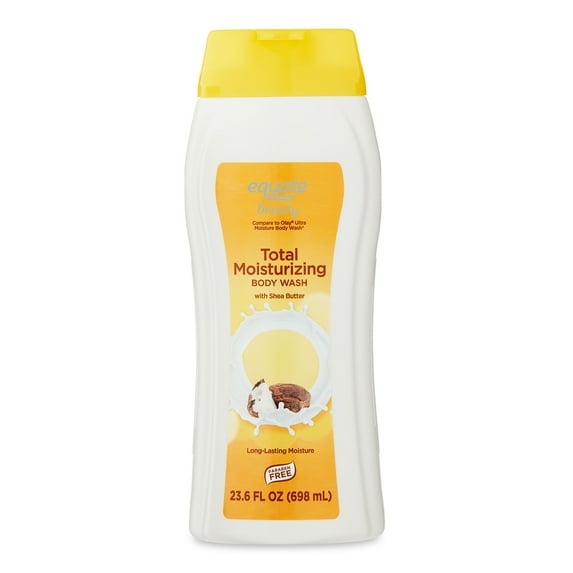 Equate Total Moisturizing Body Wash with Shea Butter, 23.6 fl oz, Compare to Olay® Ultra Moisture Body Wash