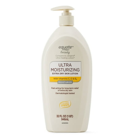 Equate Beauty Ultra Moisturizing Extra Dry Skin Lotion, 32 fl oz
