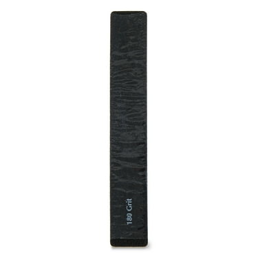 Equate Wide Salon Board or Nail File for Nail Care Including Shaping & Smoothing, 2 Sided 100 Grit and 180 Grit, Black