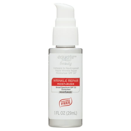 Equate Beauty Wrinkle Repair Moisturizer, SPF 30, 1 oz