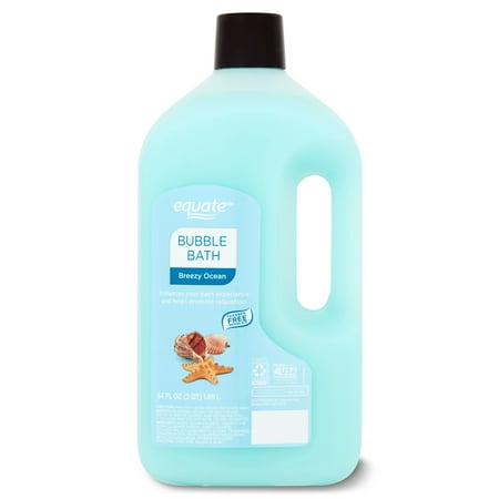 Equate Bubble Bath, Breezy Ocean, 64 fl oz