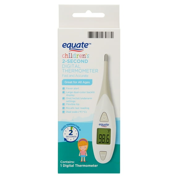 Equate Children's 2-Second Digital Thermometer