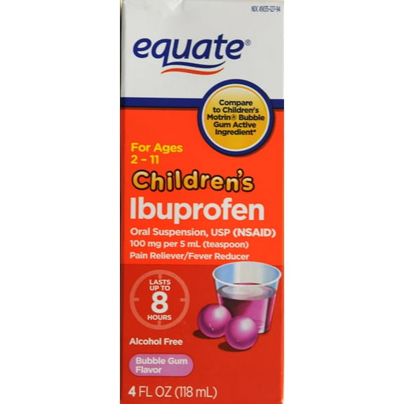 Equate Children's Ibu Bbg 4 Oz.