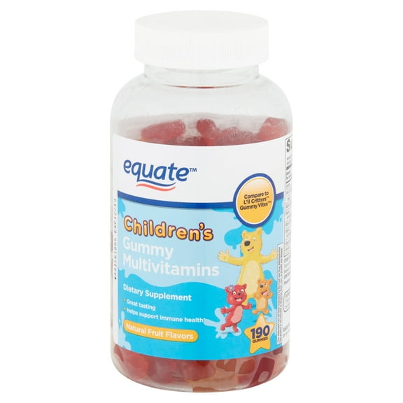 Equate Children's Multivitamins Gummies, 190 Count