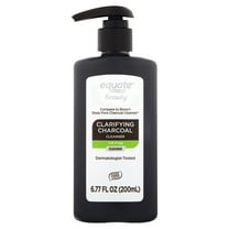 Equate Clarifying Charcoal Cleanser for Face Care, 6.77 fl oz, Compare to Biore® Deep Pore Charcoal Cleanser