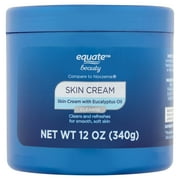 Equate Cleansing Skin Cream with Eucalyptus Oil for Face Care to Clean & Refresh, 12 oz, Compare to Noxzema®