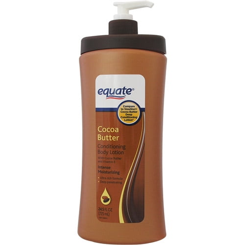 Equate Cocoa Butter Lotion, 24.5 Fl oz