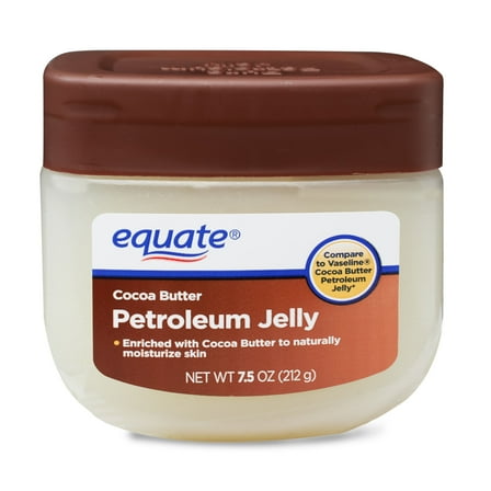 Equate Cocoa Butter Petroleum Jelly, 7.5 oz, Compare to Vaseline® Cocoa Butter Petroleum Jelly