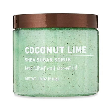 Walmart Shea Sugar Scrub, Coconut Lime, 18 oz