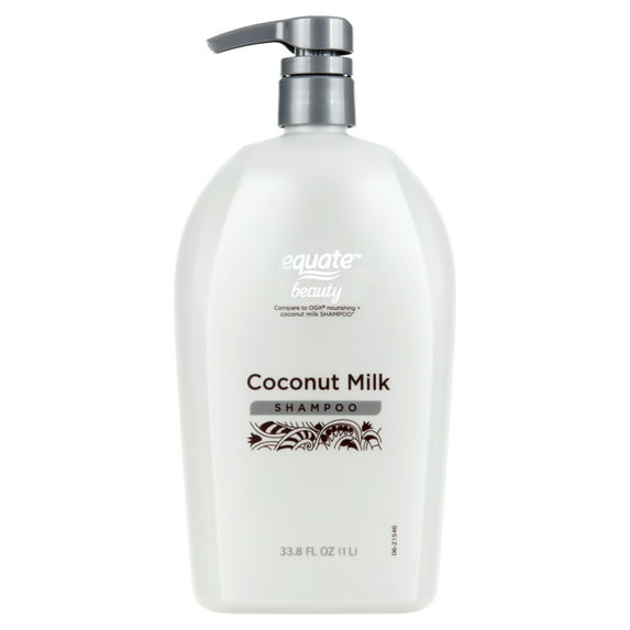 Equate Coconut Milk Moisturizing Nourishing Daily Shampoo, 33.8 fl oz