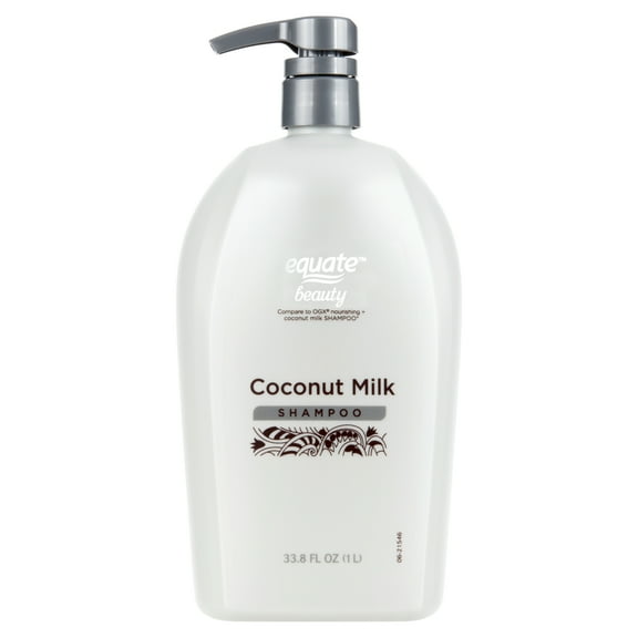 Equate Coconut Milk Moisturizing Nourishing Daily Shampoo, 33.8 fl oz