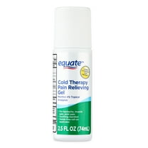 Equate Cold Therapy Pain Relieving Gel Roll On Menthol 4%, 2.5 fl oz, Compare to Biofreeze® Active Ingredient