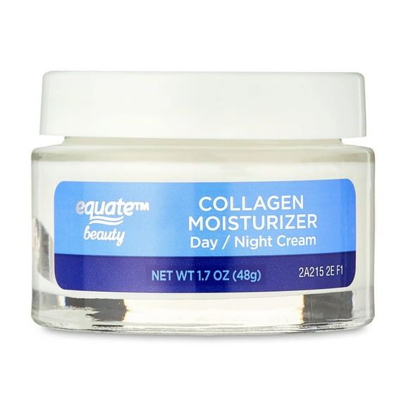 Equate Collagen Day & Night Moisturizer for Face Care to Smooth & Soften Skin, 1.7 oz