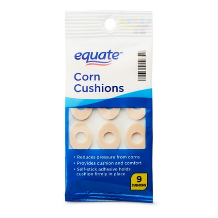 Equate Corn Cushion for Reduced Foot Pressure and Irritation, 9 Count