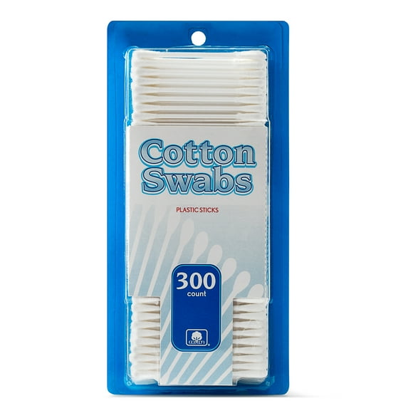 Equate Cotton Swabs, 300 Count