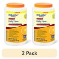 thumbnail image 1 of (2 Pack) Equate Daily Fiber 100% Natural Psyllium Husk Multi-Health Supplement, Orange Flavor, 36.8 oz, 1 of 6