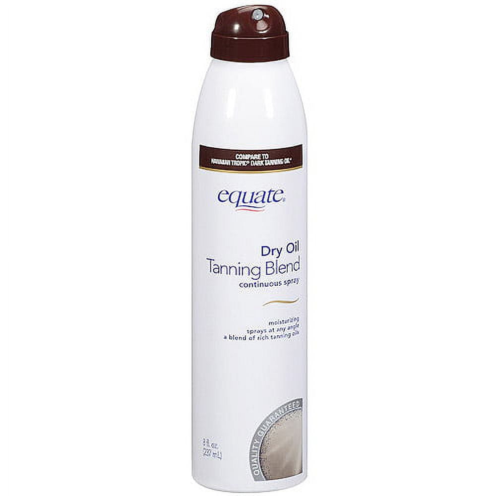 Equate Dark Tanning Oil Cspray 8ozea