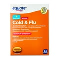 thumbnail image 1 of Equate Maximum Strength Non Drowsy Daytime Severe Cold & Flu Softgels, 24 Count, 1 of 9
