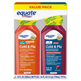 thumbnail image 1 of Equate Max Strength Severe Cold & Flu Relief Daytime and Nighttime Combo Pack, 12 fl oz, 1 of 7