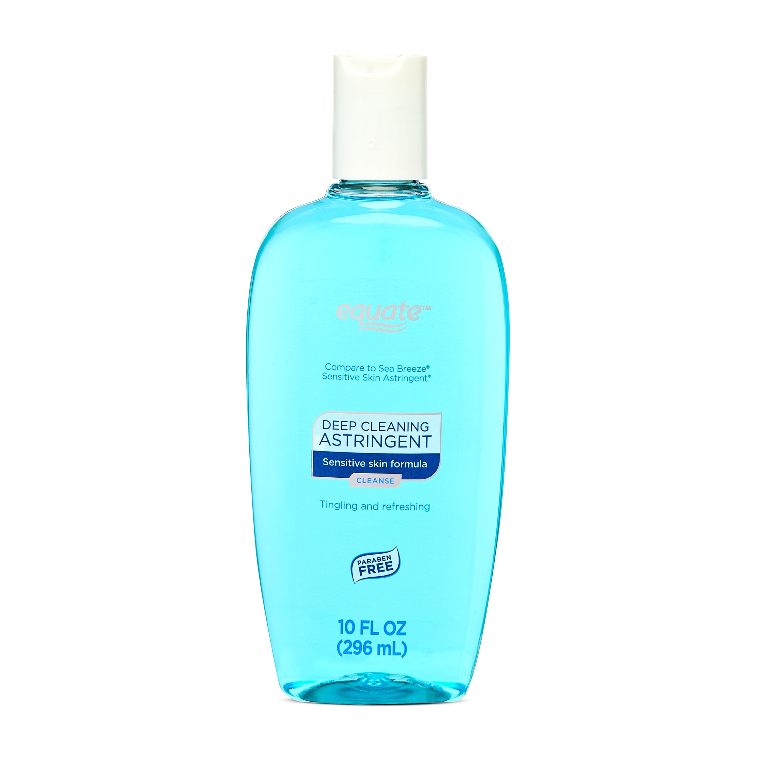 Equate Deep Cleaning Astringent, Sensitive Skin Formula, 10 fl oz