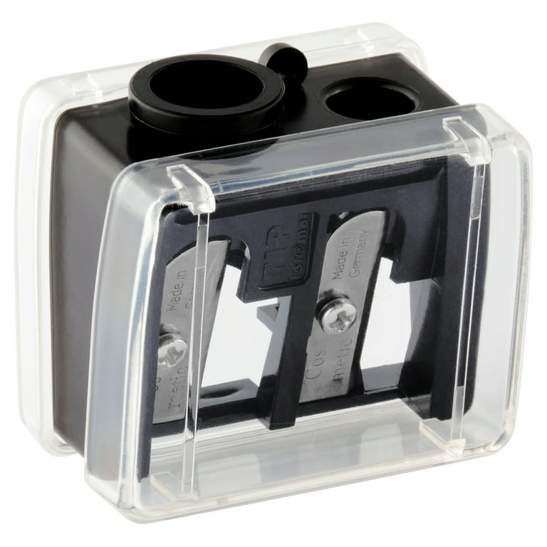 Pencil sharpener with deals case