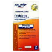 Equate Digestive Probiotic Supplement Delayed-Release Capsules, Unisex, 28 Count, Compare to Align  Probiotic 24/7 Digestive Support