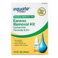 Equate Earwax Removal Kit, 0.5 fl oz