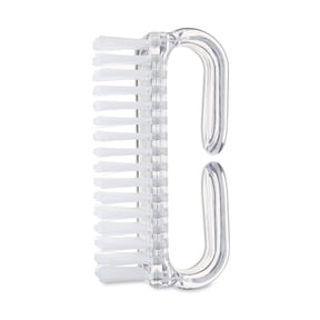 Equate Clear Wide Handle Plastic Nail Brush, 1 Count