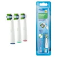 thumbnail image 1 of Equate EasyFlex Flossing Replacement Toothbrush Heads with Bacteria Defense Bristles, 3 Count, 1 of 14