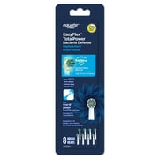 Equate EasyFlex Total Power Replacement Brush Heads, Fits most Oral-B toothbrushes, Antibacterial Bristles, 8 Ct