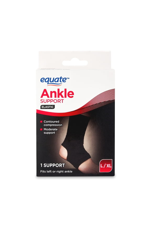 Elastic Ankle Support for Adults, Sizes Large to Extra Large