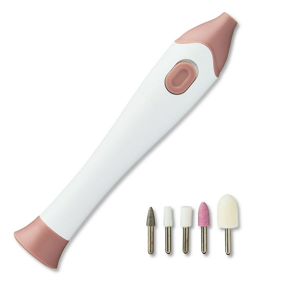 Equate Electric Total Nail Care System, 5 Attachments for Manicure and Pedicure