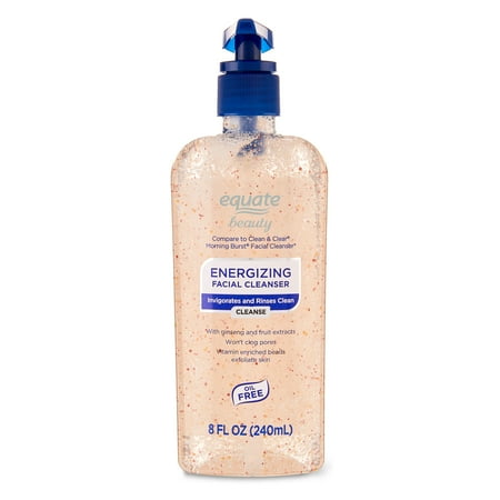 Equate Energizing Facial Cleanser for Face Care, 8 fl oz, Compare to Clean & Clear® Morning Burst® Facial Cleanser