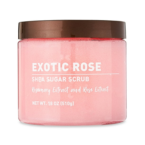 Equate Exotic Rose Shea Sugar Scrub