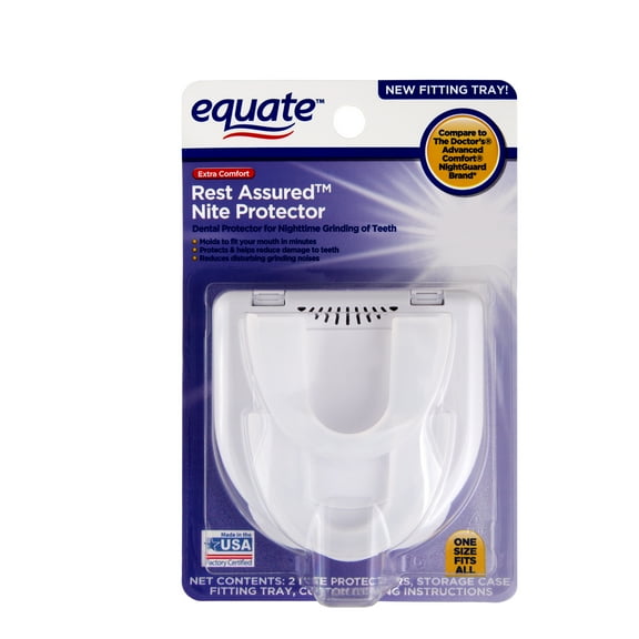 Equate Extra Comfort Nighttime Dental Protector, 2 Ct