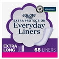thumbnail interactive-video image 1 of Equate Extra Protection Everyday Panty Liners, Extra Long Length, 68 Count, 1 of 12