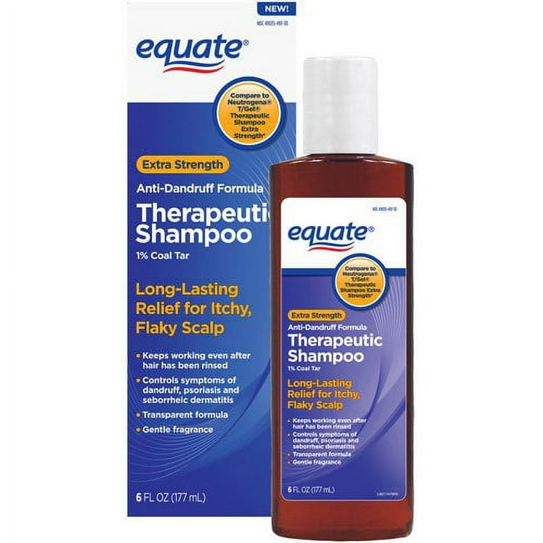 Equate Extra Strength Anti-Dandruff Therapeutic Shampoo, 6 Equate Extra Strength Anti-Dandruff Therapeutic Shampoo, 6