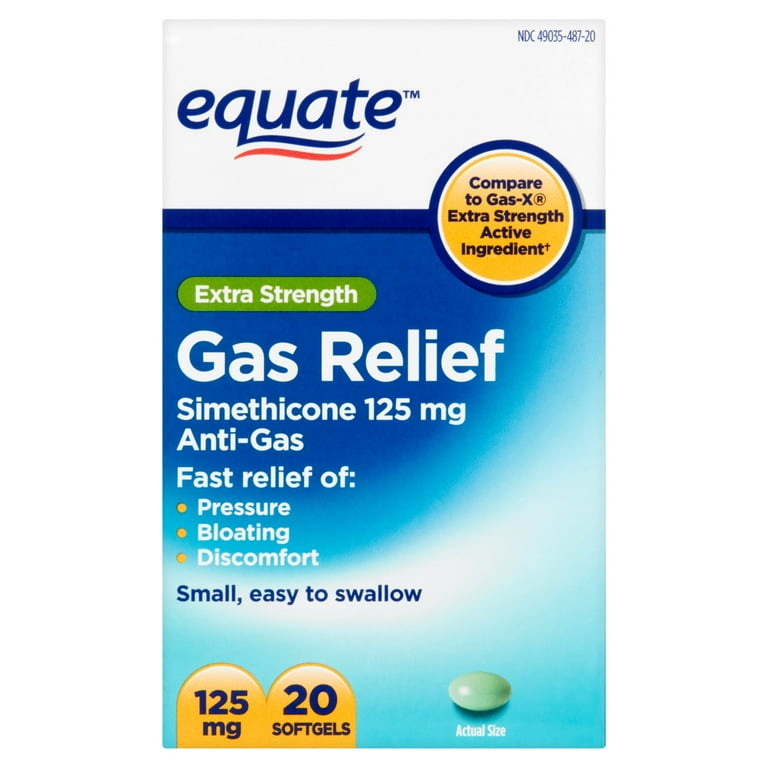 Simethicone 125 Mg Walmart Gas Drops Gas-X Extra Strength Gas