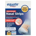 thumbnail image 1 of Equate Extra Strength Tan Nasal Strips, 26 Count, 1 of 10