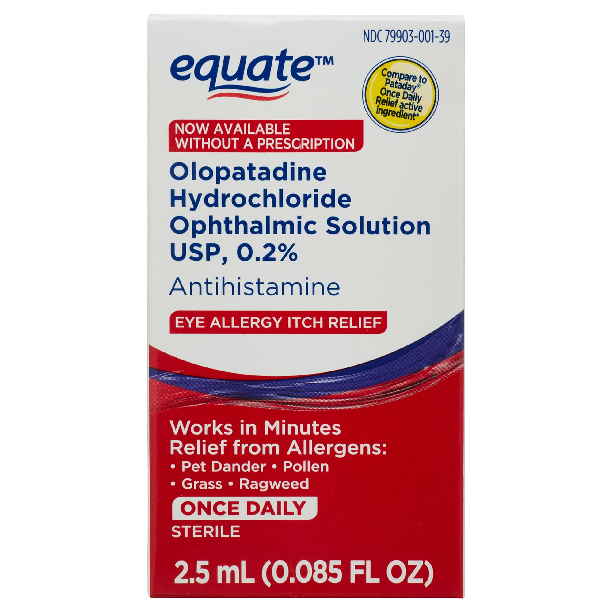 Equate Eye Allergy Itch Relief