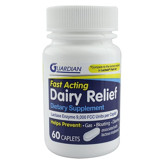 Equate Fast Acting Dairy Relief 9,000 FCC, 60 CT