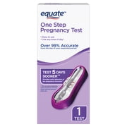 Equate One Step Pregnancy Test, 5 Days Sooner
