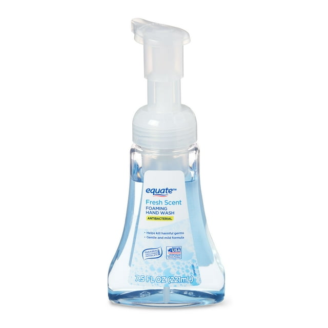 Equate Foaming Antibacterial Hand Soap, Fresh Scent, 7.5oz