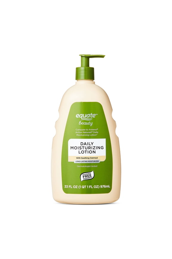 Beauty Daily Moisturizing Lotion with Soothing Oatmeal, 33 fl oz