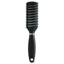 Equate Vent Brush with Rounded Tip for Use with a Hair Dryer, Black