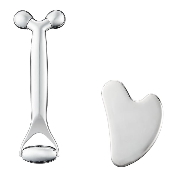 Equate Gua Sha and Face Roller, 2 Piece