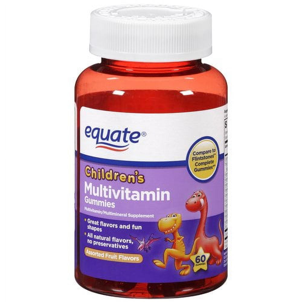 Equate Gummies Children's Multivitamins, 60 count