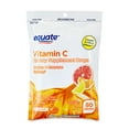 thumbnail image 1 of Equate Vitamin C Immune Support Vitamin C Supplement Drops, Assorted Citrus Flavor, 80 Count, Compare to HALLS Defense®, 1 of 10